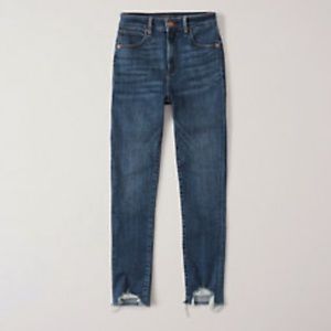 Abercrombie & Fitch High Rise Ankle Jean